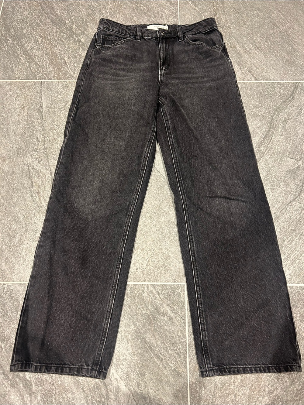 Dynamite women Washed Black Relaxed Jeans